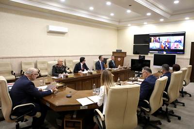 Millî Savunma Bakan Yardımcısı Yunus Emre Karaosmanoğlu, 5 Ülkenin Savunma Bakan Yardımcılarıyla Toplantı Yaptı