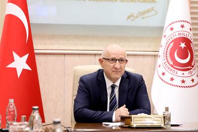 Millî Savunma Bakan Yardımcısı Yunus Emre Karaosmanoğlu, 5 Ülkenin Savunma Bakan Yardımcılarıyla Toplantı Yaptı