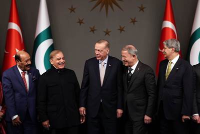 Cumhurbaşkanımız Sayın Erdoğan, Pakistan MİLGEM Projesi Kapsamında İnşa Edilen Üçüncü Geminin Denize İniş Töreni'nde Konuştu