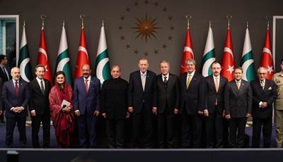 Cumhurbaşkanımız Sayın Erdoğan, Pakistan MİLGEM Projesi Kapsamında İnşa Edilen Üçüncü Geminin Denize İniş Töreni'nde Konuştu