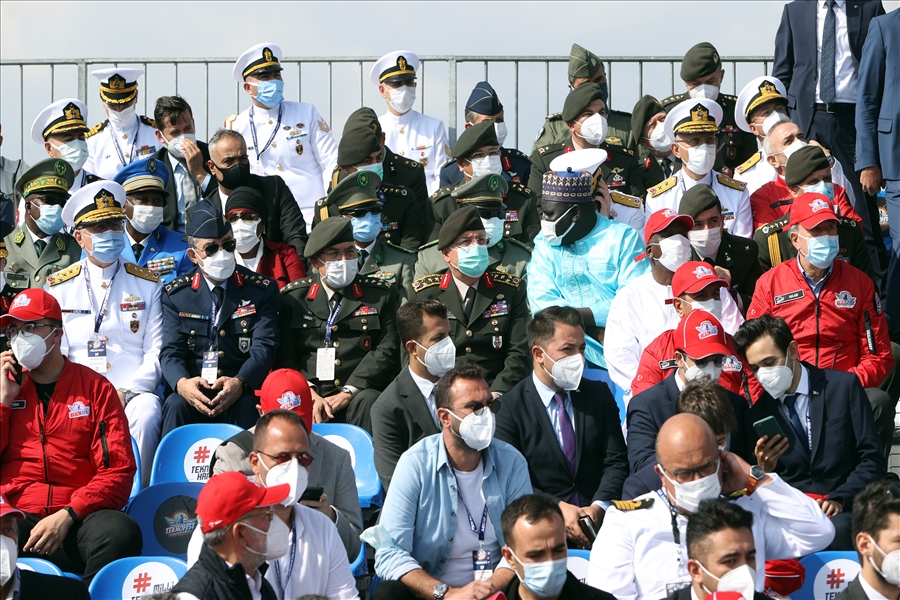 Millî Savunma Bakanı Hulusi Akar ve TSK Komuta Kademesi TEKNOFEST’e Katıldı