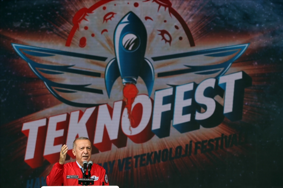 Millî Savunma Bakanı Hulusi Akar ve TSK Komuta Kademesi TEKNOFEST’e Katıldı