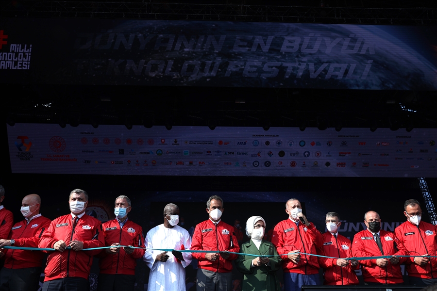 Millî Savunma Bakanı Hulusi Akar ve TSK Komuta Kademesi TEKNOFEST’e Katıldı