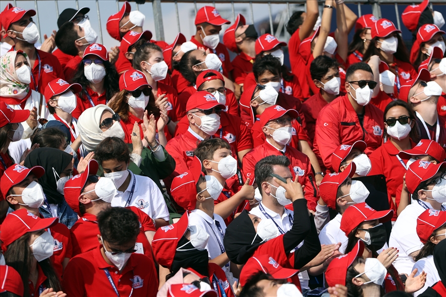 Millî Savunma Bakanı Hulusi Akar ve TSK Komuta Kademesi TEKNOFEST’e Katıldı