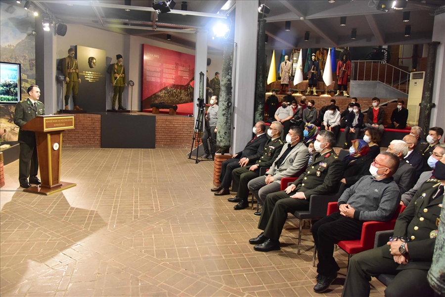 Türkiye Şehitlerini Anıyor Etkinliği Kapsamında Kurtuluş Savaşı şehidi Yedek Subay Ethem ve Birinci Dünya Savaşı şehidi Milis Yüzbaşı Esat Efendi Anıldı
