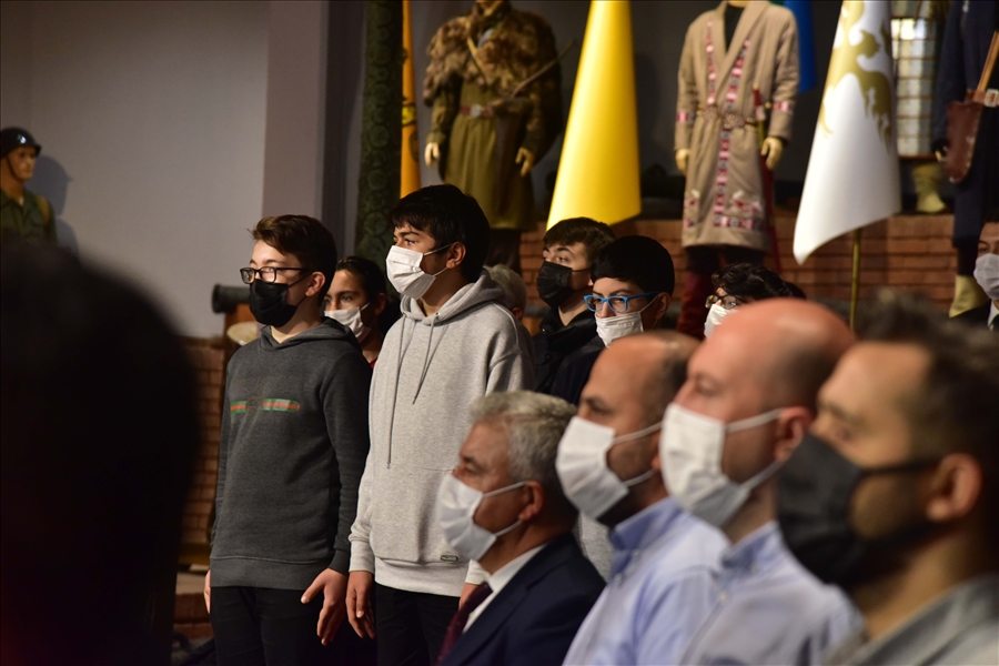 Türkiye Şehitlerini Anıyor Etkinliği Kapsamında Kurtuluş Savaşı şehidi Yedek Subay Ethem ve Birinci Dünya Savaşı şehidi Milis Yüzbaşı Esat Efendi Anıldı