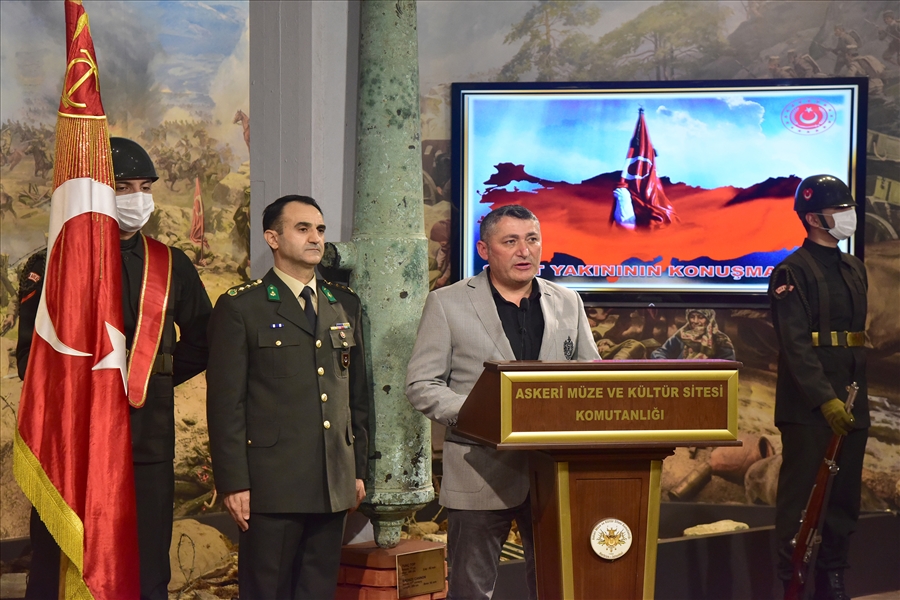 Türkiye Şehitlerini Anıyor Etkinliği Kapsamında Kurtuluş Savaşı şehidi Yedek Subay Ethem ve Birinci Dünya Savaşı şehidi Milis Yüzbaşı Esat Efendi Anıldı