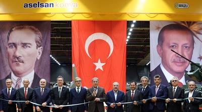 Millî Savunma Bakanı Hulusi Akar ile Sanayi ve Teknoloji Bakanı Mustafa Varank, ASELSAN Konya Silah Sistemleri Fabrikasında İncelemelerde Bulundu