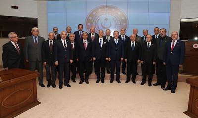 Millî Savunma Bakanı Hulusi Akar, TEMAD Başkanı Hamza Dürgen ve Beraberindeki Dernek Yönetimini Kabul Etti