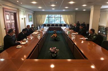 Millî Savunma Bakanı Hulusi Akar, Türkmenistan Savunma Bakanı Korg. Begenç Gundogdiyev ile Görüşme Gerçekleştirdi