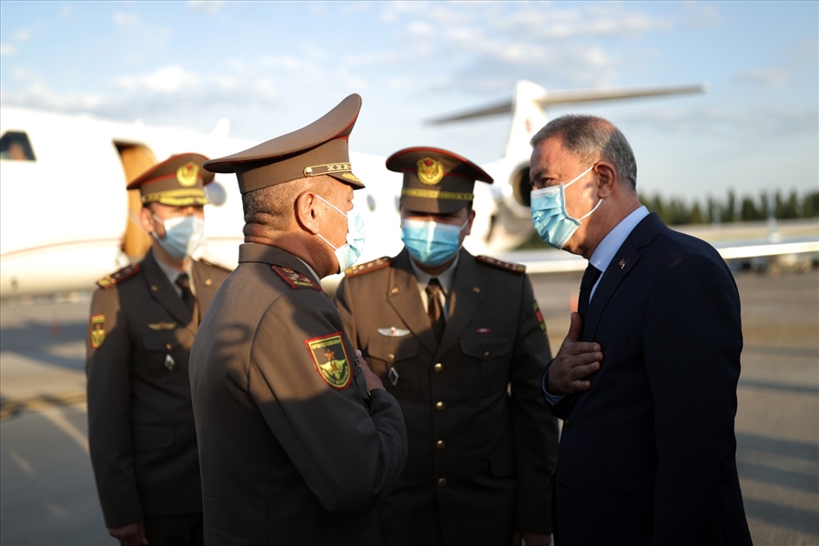 Millî Savunma Bakanı Hulusi Akar Kırgızistan’da