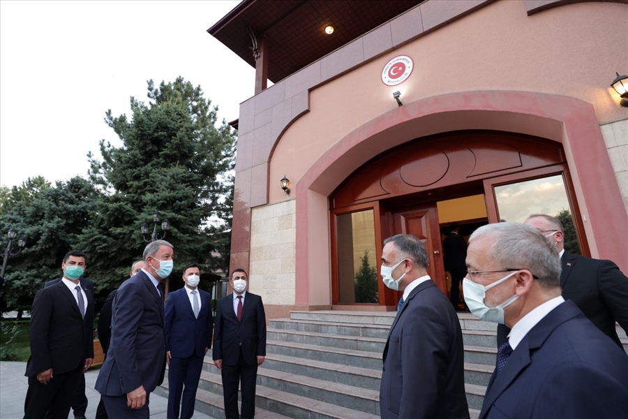 Millî Savunma Bakanı Hulusi Akar Kırgızistan’da