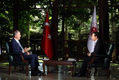 Millî Savunma Bakanı Hulusi Akar, Al-Jazeera Televizyonuna Konuştu