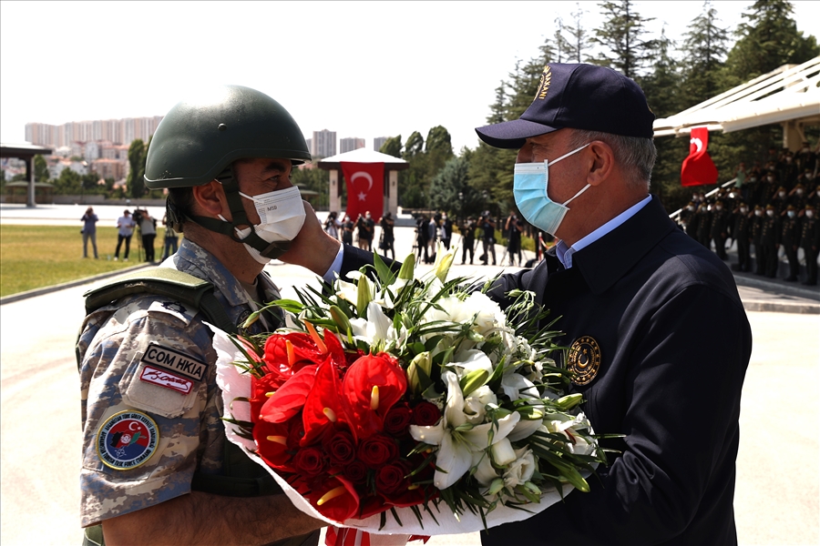 Afganistan’dan Dönen Mehmetçikler için Tören Düzenlendi