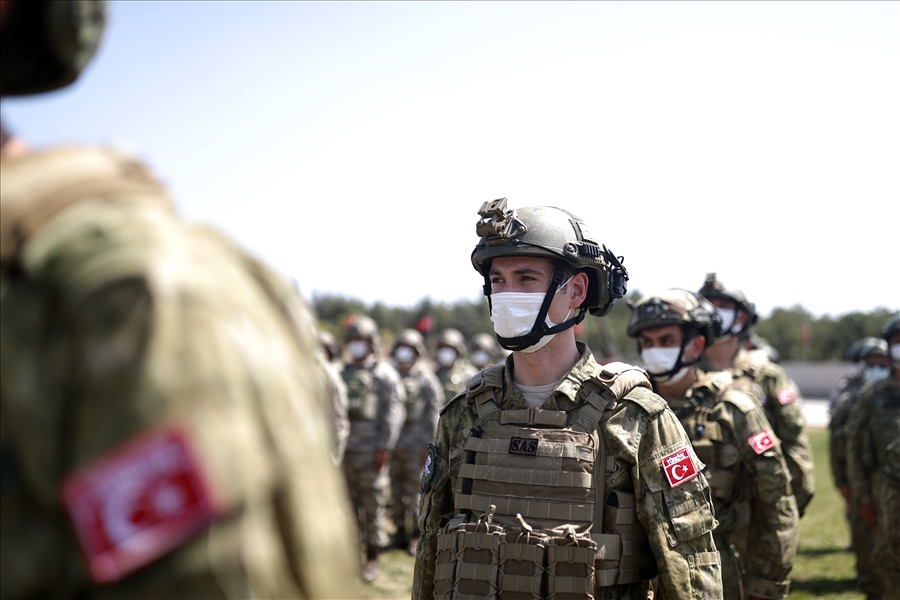 Afganistan’dan Dönen Mehmetçikler için Tören Düzenlendi
