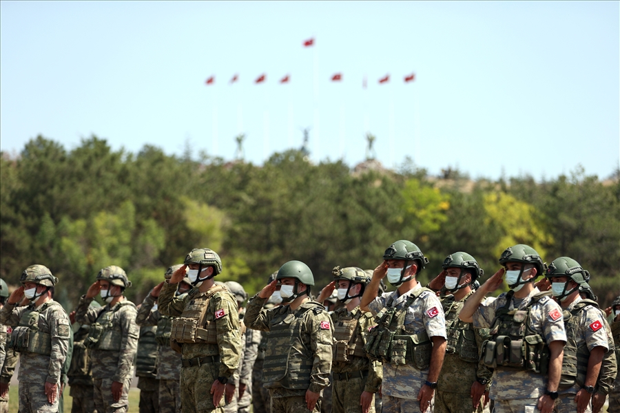 Afganistan’dan Dönen Mehmetçikler için Tören Düzenlendi