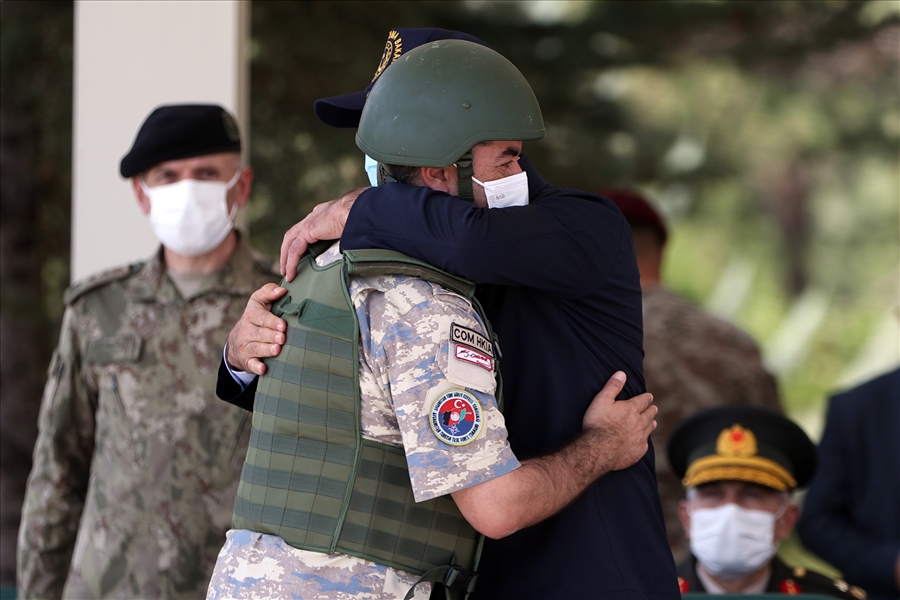 Afganistan’dan Dönen Mehmetçikler için Tören Düzenlendi