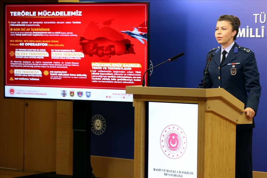 24 Temmuz 2015’ten Bu Yana 18 Bin 296 Terörist Etkisiz Hâle Getirildi
