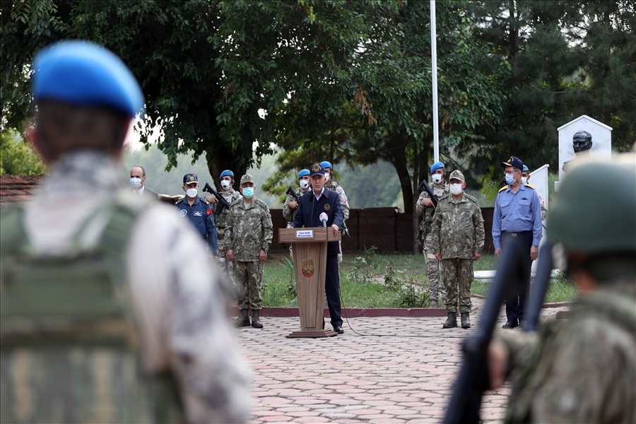 Millî Savunma Bakanı Hulusi Akar Beraberinde TSK Komuta Kademesi ile Yunanistan Sınırına Gitti