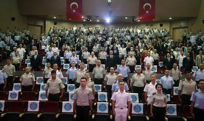 Üst Rütbeye Terfi Eden Personel İçin Millî Savunma Bakanlığında Tören Düzenlendi