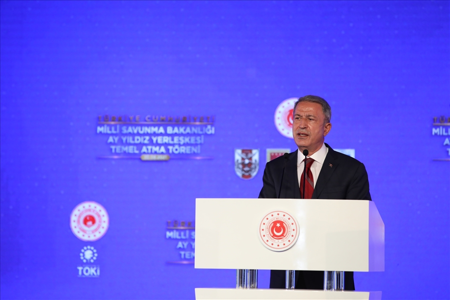 Cumhurbaşkanımızın Teşrifleriyle Millî Savunma Bakanlığı Ay Yıldız Yerleşkesinin Temel Atma Töreni Gerçekleştirildi