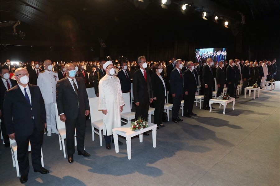 Cumhurbaşkanımızın Teşrifleriyle Millî Savunma Bakanlığı Ay Yıldız Yerleşkesinin Temel Atma Töreni Gerçekleştirildi