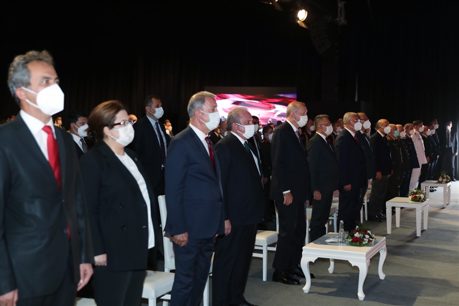 Cumhurbaşkanımız Sayın Erdoğan, Ay Yıldız Yerleşkesinin Temel Atma Töreni’nde Konuştu