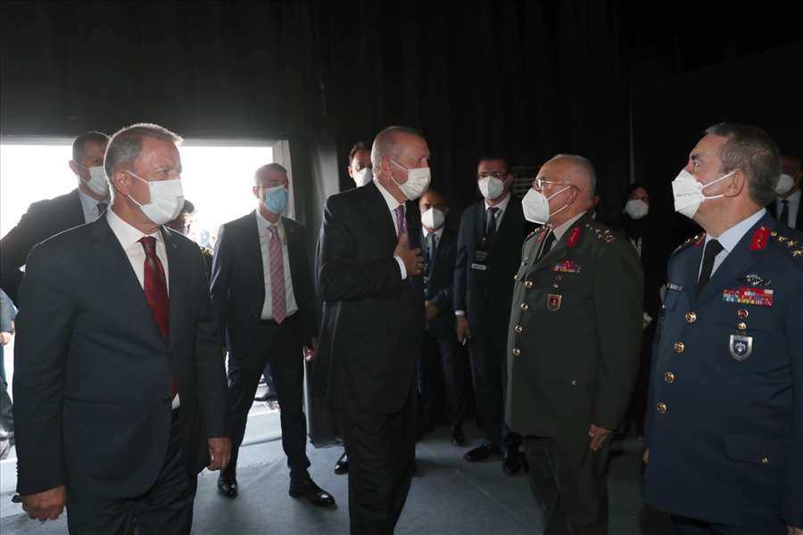 Cumhurbaşkanımız Sayın Erdoğan, Ay Yıldız Yerleşkesinin Temel Atma Töreni’nde Konuştu