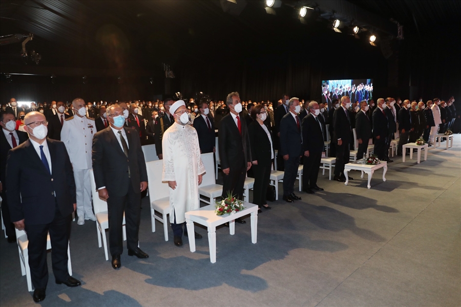 Cumhurbaşkanımız Sayın Erdoğan, Ay Yıldız Yerleşkesinin Temel Atma Töreni’nde Konuştu