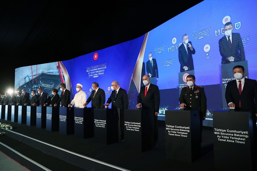 Cumhurbaşkanımız Sayın Erdoğan, Ay Yıldız Yerleşkesinin Temel Atma Töreni’nde Konuştu