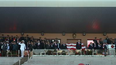 Cumhurbaşkanı Erdoğan, MSÜ Kara Harp Okulu Diploma Alma ve Sancak Devir Teslim Töreni'nde Konuştu