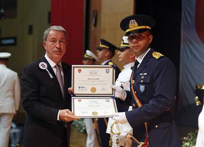 Cumhurbaşkanımız Sayın Erdoğan, Deniz ve Hava Harp Okulu Diploma Alma ve Sancak Devir Teslim Töreni'nde Konuştu