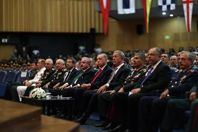 Cumhurbaşkanımız Sayın Erdoğan, Deniz ve Hava Harp Okulu Diploma Alma ve Sancak Devir Teslim Töreni'nde Konuştu