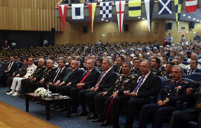 Cumhurbaşkanımız Sayın Erdoğan, Deniz ve Hava Harp Okulu Diploma Alma ve Sancak Devir Teslim Töreni'nde Konuştu