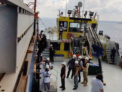 Odessa'dan Yola Çıkan Tahıl Yüklü RAZONİ İsimli Gemi Müşterek Denetleme Timi Tarafından Denetlendi