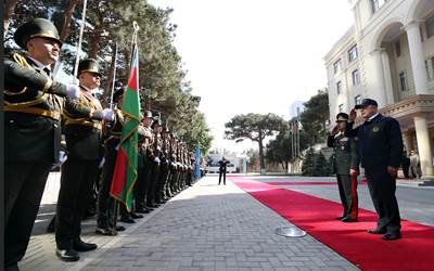 Milli Savunma Bakanı Hulusi Akar, Beraberindeki TSK Komuta Kademesi ile Azerbaycan’da