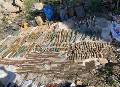 Pençe-Kilit Operasyonu’nda Teröristlere Ait Çok Sayıda Silah ve Mühimmat Ele Geçirildi