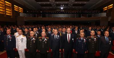 Millî Savunma Bakanı Hulusi Akar ve Beraberindeki TSK Komuta Kademesi Hava Harp Okulu Yeni Eğitim Öğretim Yılının Açılış Törenine Katıldı