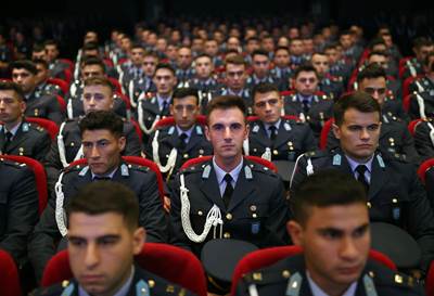 Millî Savunma Bakanı Hulusi Akar ve Beraberindeki TSK Komuta Kademesi Hava Harp Okulu Yeni Eğitim Öğretim Yılının Açılış Törenine Katıldı