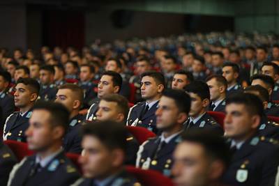 Millî Savunma Bakanı Hulusi Akar ve Beraberindeki TSK Komuta Kademesi Hava Harp Okulu Yeni Eğitim Öğretim Yılının Açılış Törenine Katıldı