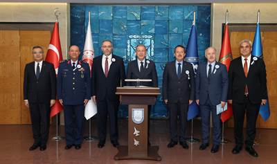 Millî Savunma Bakanı Hulusi Akar ve Beraberindeki TSK Komuta Kademesi Hava Harp Okulu Yeni Eğitim Öğretim Yılının Açılış Törenine Katıldı