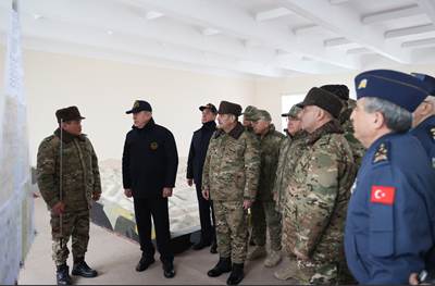 Millî Savunma Bakanı Hulusi Akar ve Azerbaycan Savunma Bakanı Org. Zakir Hasanov, “Kardeş Yumruğu” Tatbikatı’nın Seçkin Gözlemci Günü’ne Katıldı
