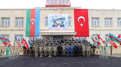 Millî Savunma Bakanı Hulusi Akar ve Azerbaycan Savunma Bakanı Org. Zakir Hasanov, “Kardeş Yumruğu” Tatbikatı’nın Seçkin Gözlemci Günü’ne Katıldı