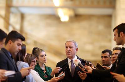 Millî Savunma Bakanı Hulusi Akar, Gazetecilerin “Tahıl Koridoru”na İlişkin Sorularını Yanıtladı