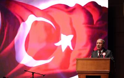 Millî Savunma Bakanı Hulusi Akar ve Azerbaycan Cumhurbaşkanı Yardımcısı Hikmet Haciyev, Azerbaycan Zafer Günü Dolayısıyla Düzenlenen Resepsiyona Katıldı
