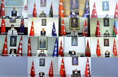 Millî Savunma Bakanı Hulusi Akar Başkanlığında Video Telekonferans Toplantısı Gerçekleştirildi
