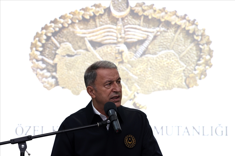 Millî Savunma Bakanı Hulusi Akar, Bordo Berelilerle İftar Yaptı