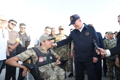 Millî Savunma Bakanı Hulusi Akar, Efes-2022 Tatbikatı’nın Seçkin Gözlemci Günü’ne Katıldı