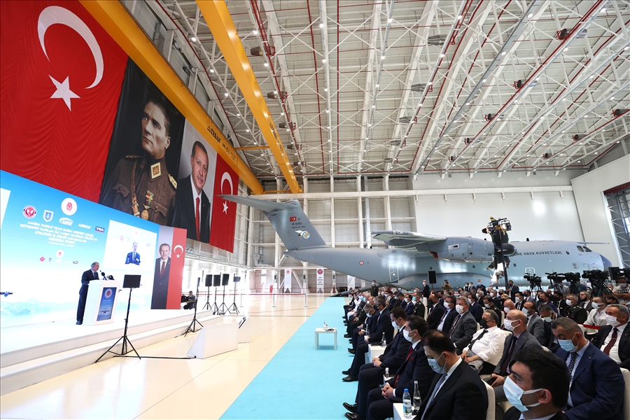 Millî Savunma Bakanı Hulusi Akar, Kayseri’deki A400M FASBAT Uçak Bakım Tesisleri'nin Açılışını Gerçekleştirdi