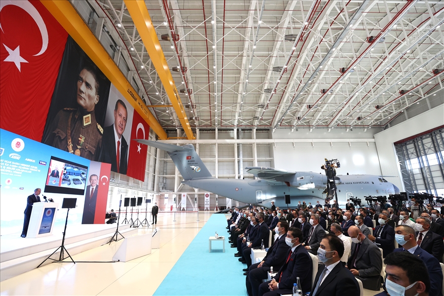 Millî Savunma Bakanı Hulusi Akar, Kayseri’deki A400M FASBAT Uçak Bakım Tesisleri'nin Açılışını Gerçekleştirdi